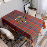 Cameron of Lochiel Ancient Tartan Crest Tablecloth
